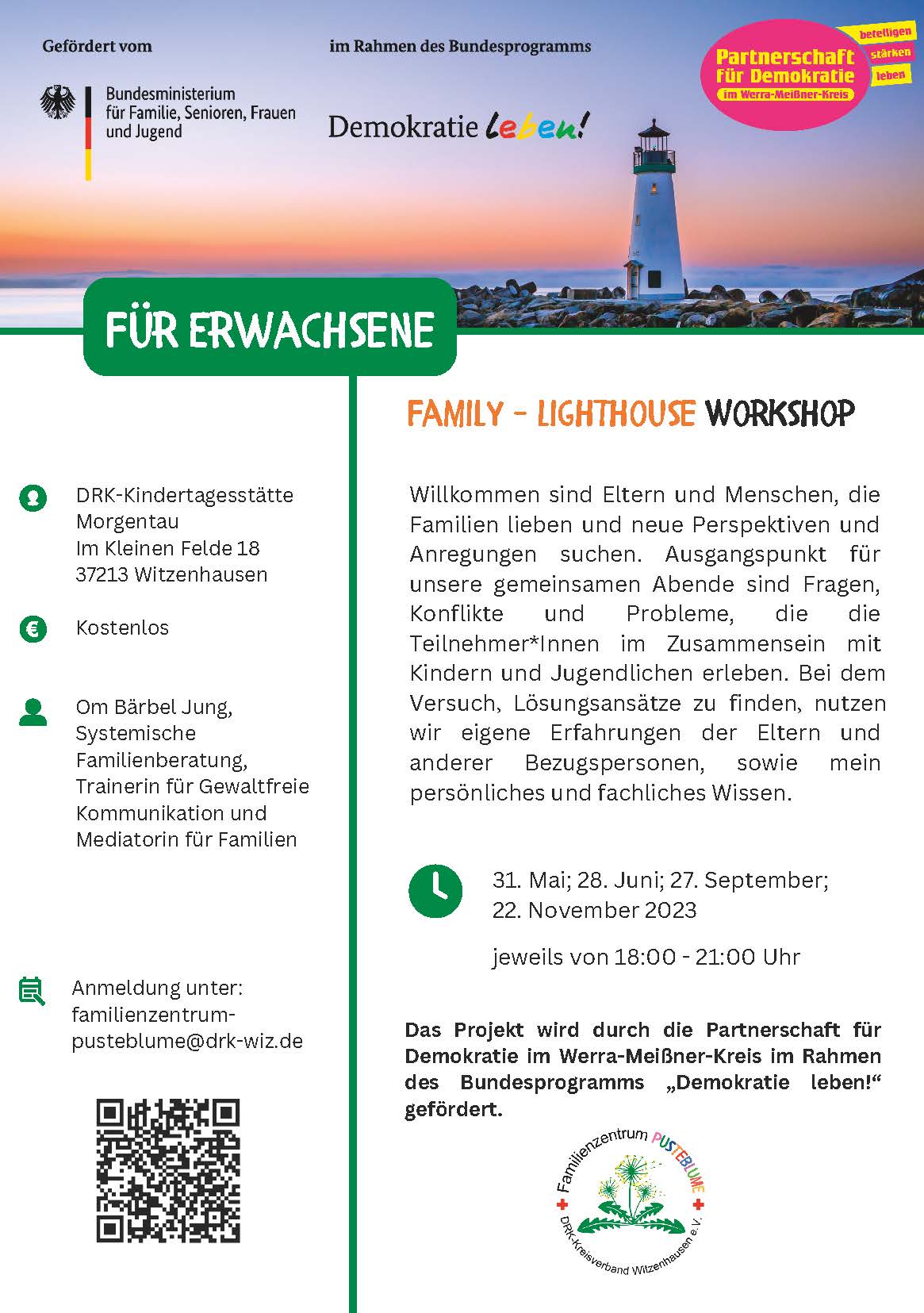 Workshop Family Lighthouse Witzenhausen